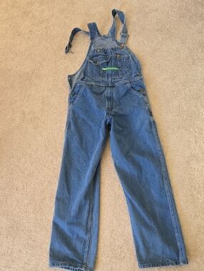 Classic Blue Denim Overalls, Key